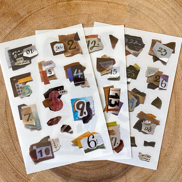 Ours Print-On Transfer Sticker, 2019 Winter | Ours 轉印貼紙, 2019冬系列