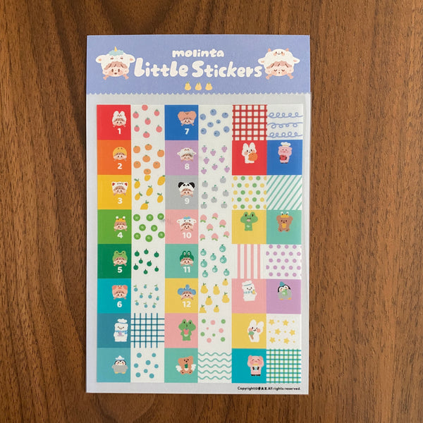 Molinta Little Sticker | 卓大王碎碎貼– a blank note