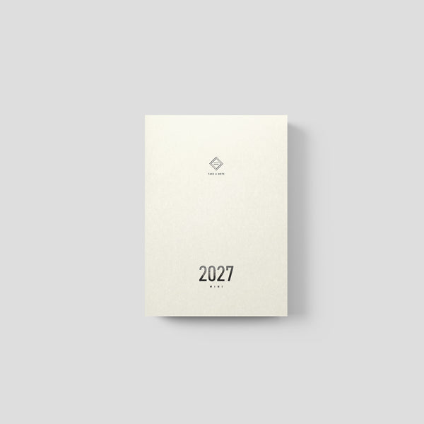 [Pre-Order] Take A Note 2027 Regular Planner A6