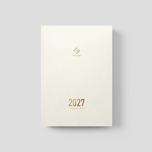 [Pre-Order] Take A Note 2027 Regular Planner A5 English Ver.