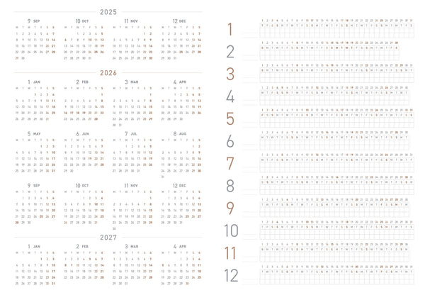 Pre-Order | Take A Note 2026 Regular Planner A6