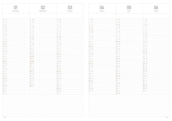 Pre-Order | Take A Note 2026 Regular Planner A6