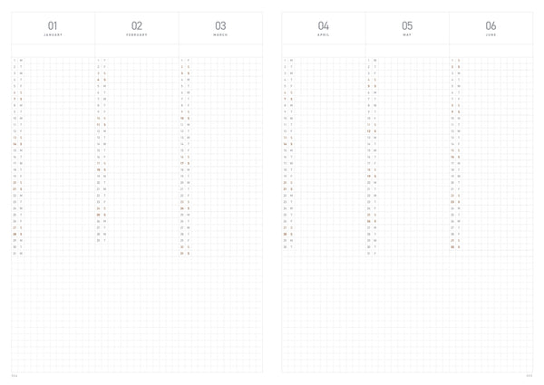 Pre-Order | 預售 Take A Note 2024 Regular Planner English Ver. | Take A Note 2024 英文版日誌