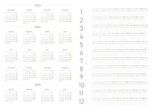 Pre-Order | 預售 Take A Note 2024 Regular Planner English Ver. | Take A Note 2024 英文版日誌