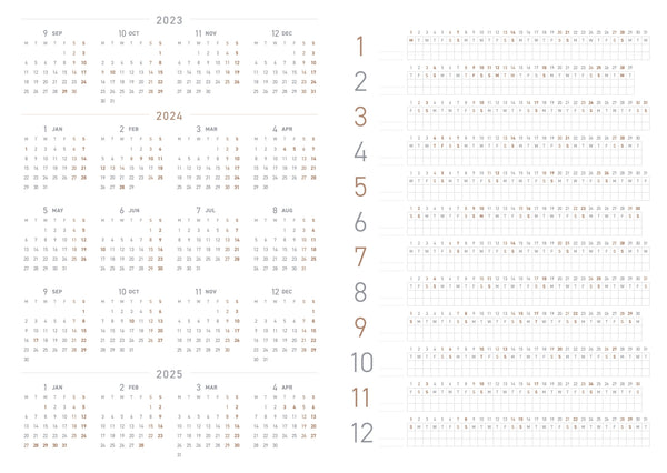 Take A Note 2024 Mini Planner Bilingual Ver. | Take A Note 2024 雙語版日誌