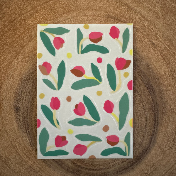 A Kind of Café Sticker, Tulips | 什物貼紙, 鬱金香
