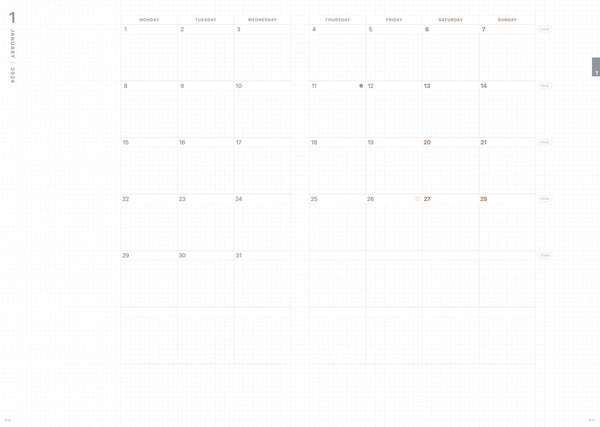 Take A Note 2024 Medium Planner NEW Ver. | Take A Note 2024 全新版日誌