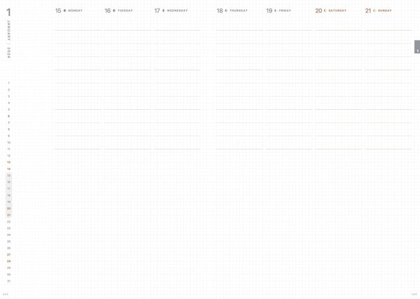 Pre-Order | 預售 Take A Note 2024 Medium Planner NEW Ver. | Take A Note 2024 全新版日誌