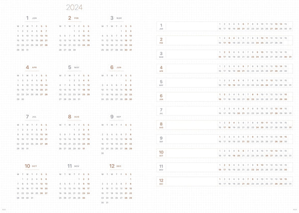 Pre-Order | 預售 Take A Note 2024 Medium Planner NEW Ver. | Take A Note 2024 全新版日誌