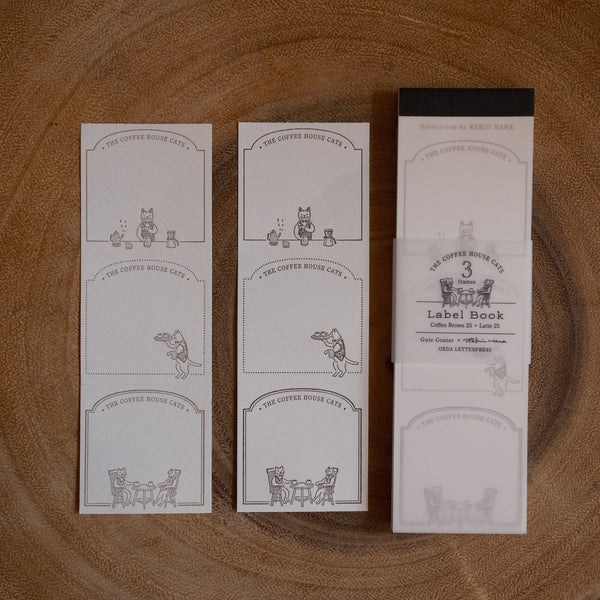 Rakui Hana, Label Book, Vertical
