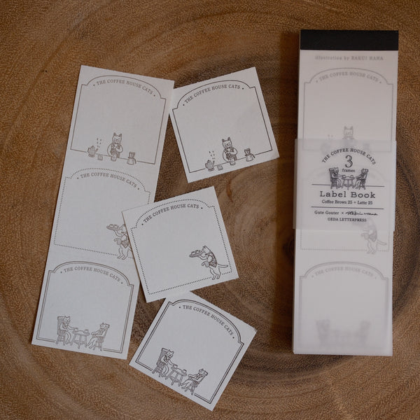Rakui Hana, Label Book, Vertical