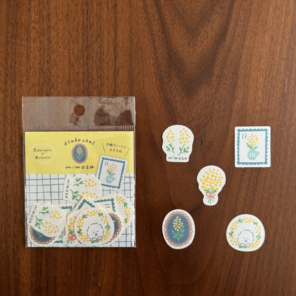 Furukawa Shiko Flake Seal, Spring Time | 古川紙工貼紙包, 春日系列