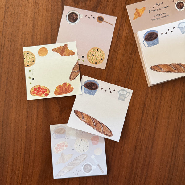 Ayu Iwashima Sticky Memo Pad, desserts | 甜點系列便簽本