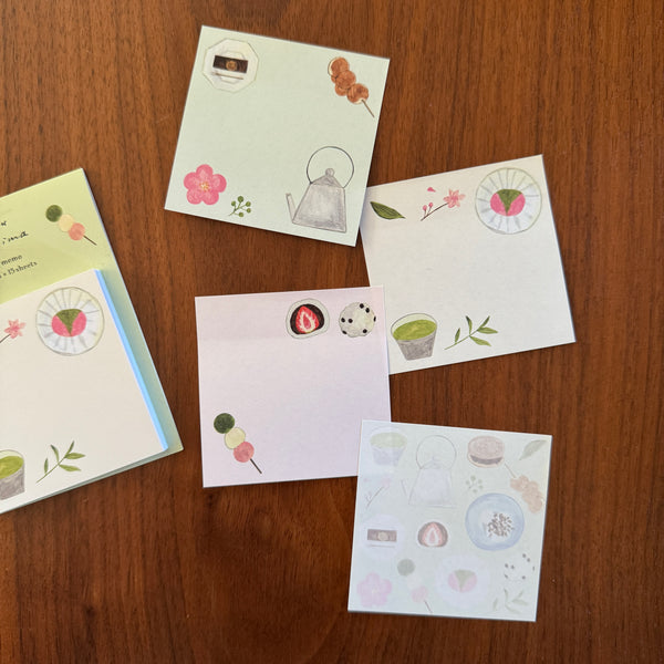 Ayu Iwashima Sticky Memo Pad, desserts | 甜點系列便簽本