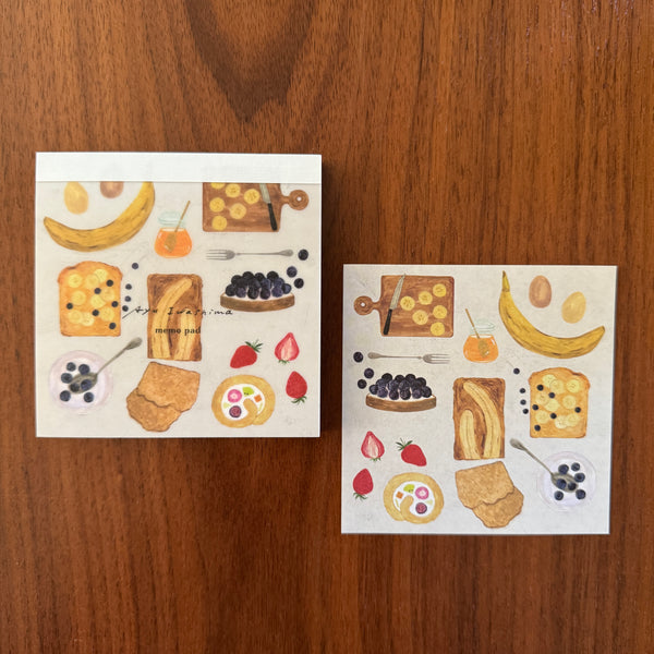 Ayu Iwashima Memo Pad, desserts | 甜點系列付箋