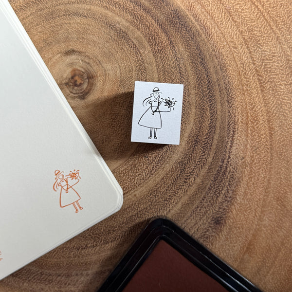Mr. Eggplants Stamp, Her| 茄子先生印章, 她