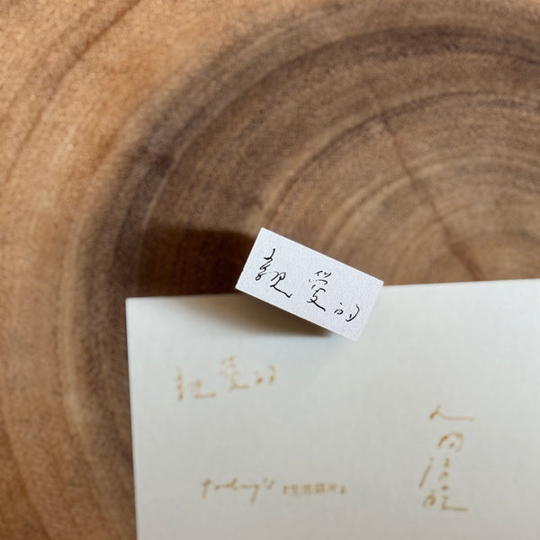 Pion Stamp, Writing 3 | Pion印章，寫寫字 3