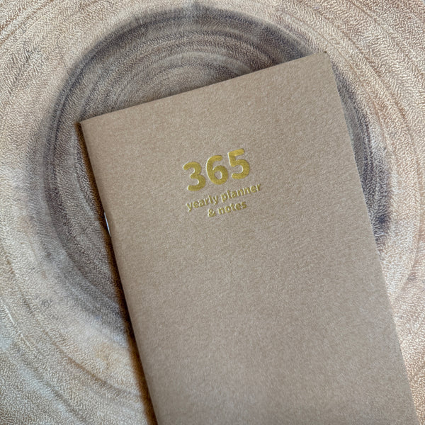a.moment Notebook Insert, Yearly Planner | 手帳內芯