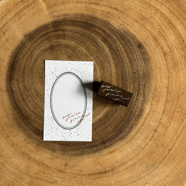 somesortof.fern Vintage Stamp, Letters and Blooms | 羊君 復古印章，字母與薊花