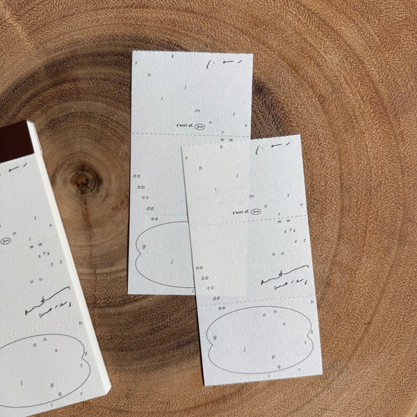 somesortof.fern Label Book | 羊君便箋本