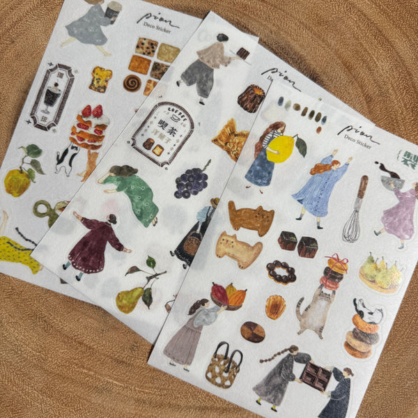 Pion Washi Sticker, Candy | Pion和紙貼紙，菓