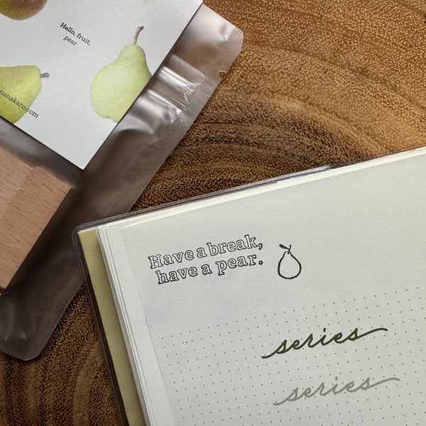 Mr. Eggplants Stamp Set, Hello Fruit Series | 茄子先生印章組