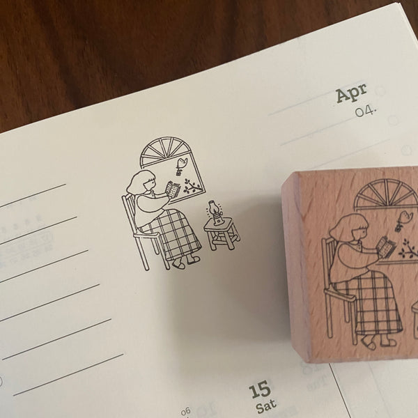 Ivy Snow Stamp, Moments | 森空印章