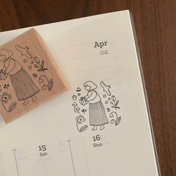 Ivy Snow Stamp, Moments | 森空印章