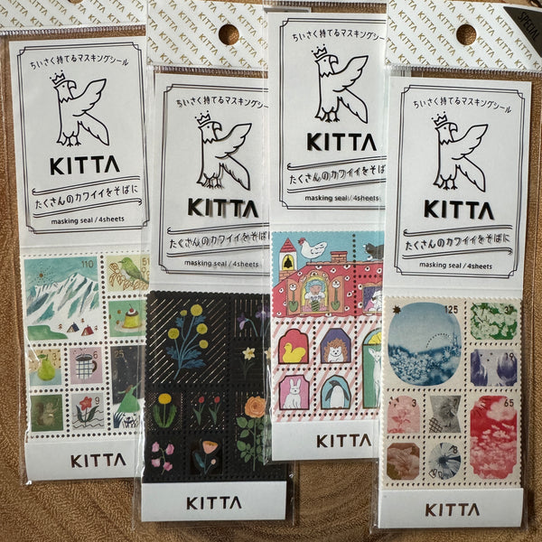 King Jim KITTA Postage Stamps Sticker | 錦宮 KITTA郵票標籤貼紙