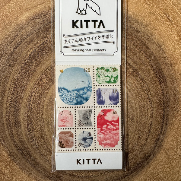 King Jim KITTA Postage Stamps Sticker | 錦宮 KITTA郵票標籤貼紙
