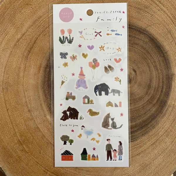 Miki Tamura Washi Sticker | 田村美紀和紙貼紙