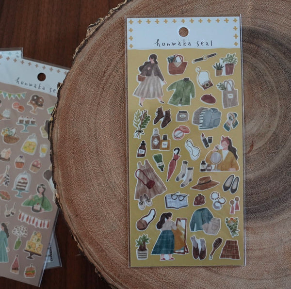 Mind Wave Sticker, Honwaka | 溫潤系列貼紙