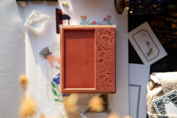 Ours Stamp, Flower Frame A | 漢克 x 庫巴印章, 花草畫框A