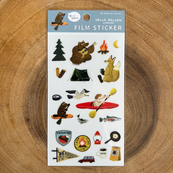 Okataoka Sticker, Camping | Okataoka貼紙