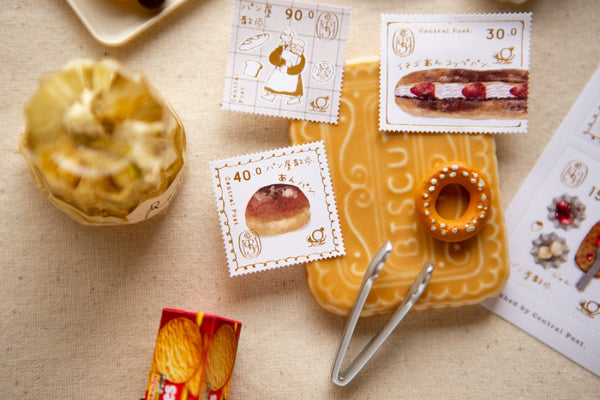 Pre-Order | Ours Postage Stamps Sticker, Sweet Hours | 漢克 x 庫巴郵票貼紙 甜美時刻