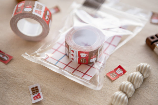 Pre-Order | Ours Sticker Label Roll, Afternoon Tea Time | 漢克 x 庫巴標籤卷, 午茶片刻
