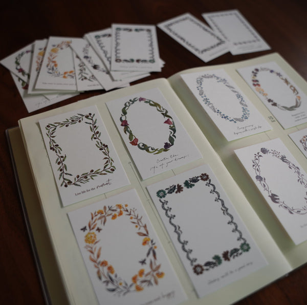 Note Frame Card Pion Note Cards, Frame | Pion便籤卡 – a blank note