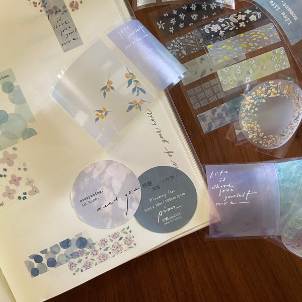 Pion Sticker Roll, Meet You | Pion割型紙膠帶