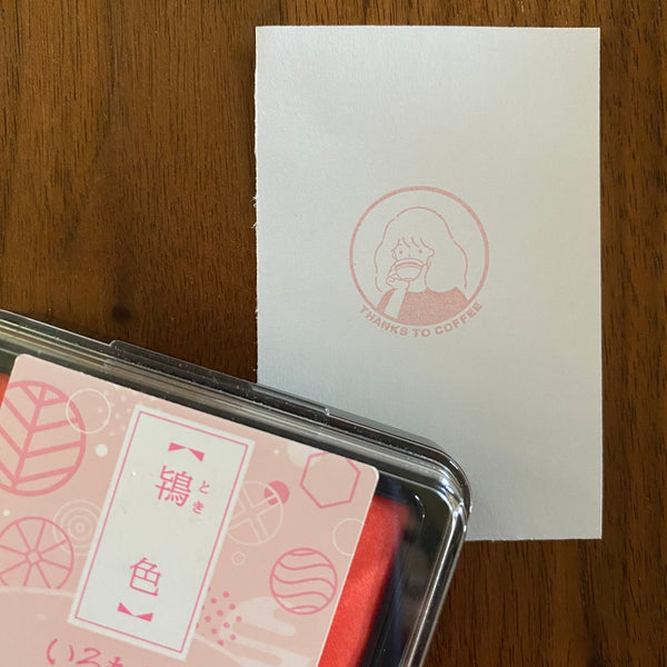 Shachihata Iromoyo Ink Pad, Toki | 寫吉達日本傳統色印台, 鴇色