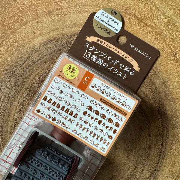 Shachihata x Furukawa Shiko Rotary Stamp, From Me | 寫吉達 x 古川紙工 旋轉印章