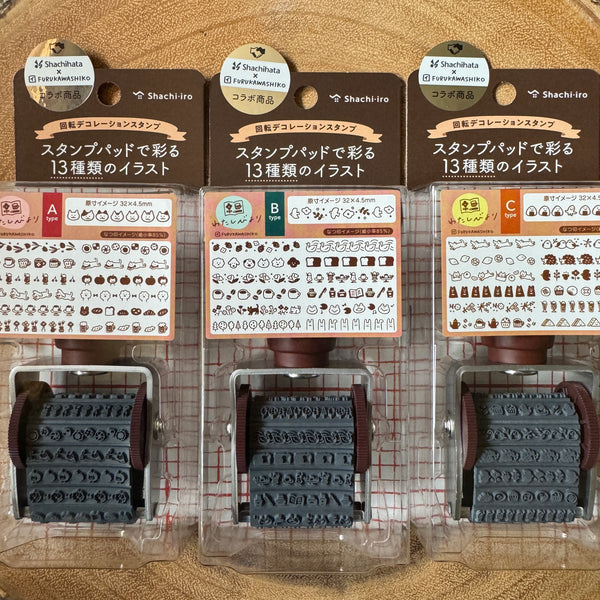 Shachihata x Furukawa Shiko Rotary Stamp, From Me | 寫吉達 x 古川紙工 旋轉印章