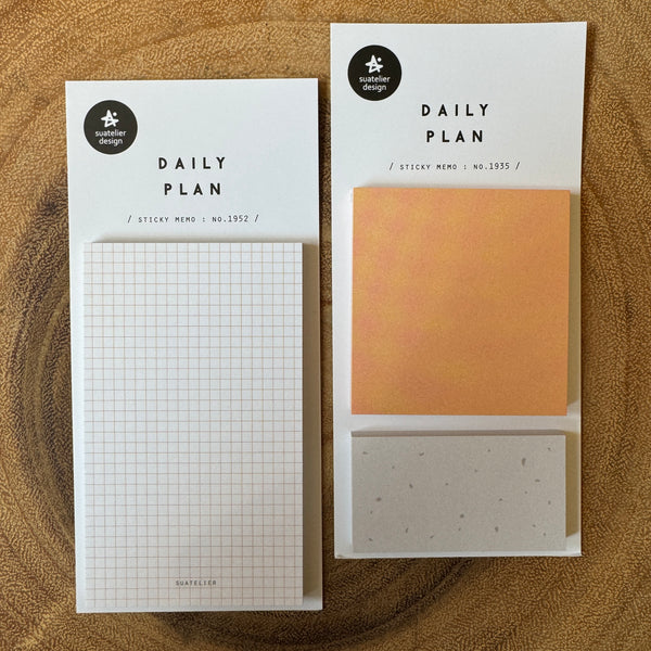 Suatelier Daily Plan Sticky Memo | Suatelier Daily Plan 便利貼