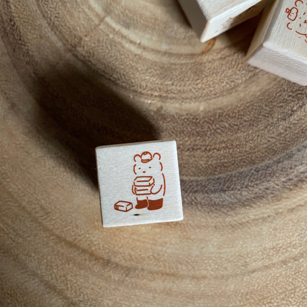 Tomatonasu Stamp, Work Day | 番茄子印章