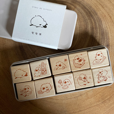 Tomatonasu Stamp, otaku no hitsuji | 番茄子印章 – a blank note