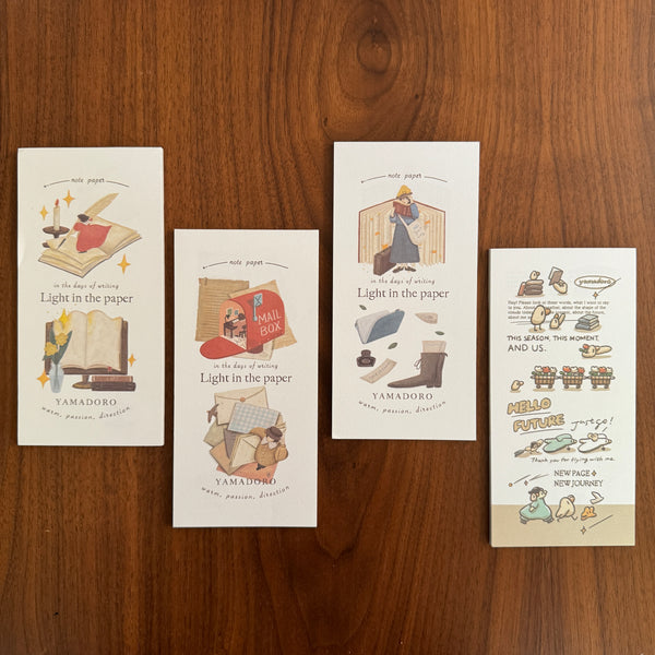 Yamadoro Memo Pad, Light in the Paper | 山泥泥便箋