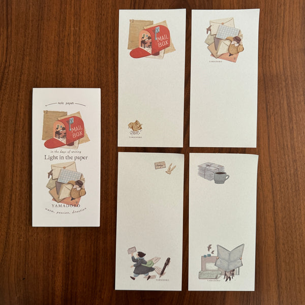 Yamadoro Memo Pad, Light in the Paper | 山泥泥便箋