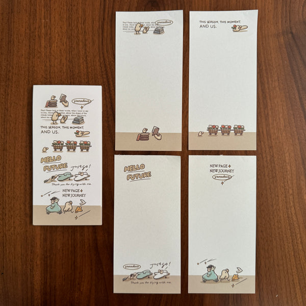 Yamadoro Memo Pad, Light in the Paper | 山泥泥便箋