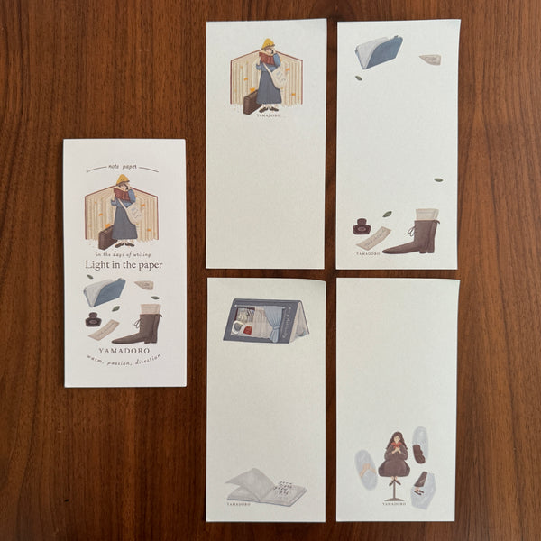 Yamadoro Memo Pad, Light in the Paper | 山泥泥便箋