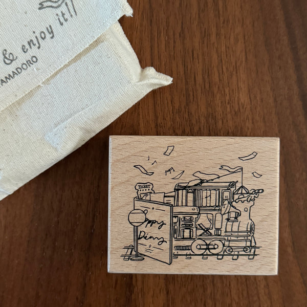 Yamadoro Stamp, Happy Diary | 山泥泥印章