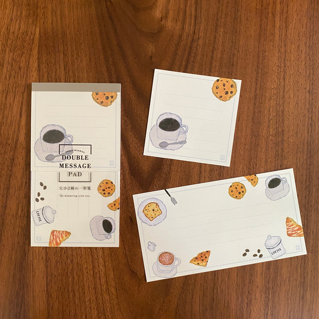Yusuke Yonezu Double Message Pad | 米津祐介雙種尺寸一筆箋 – a blank note